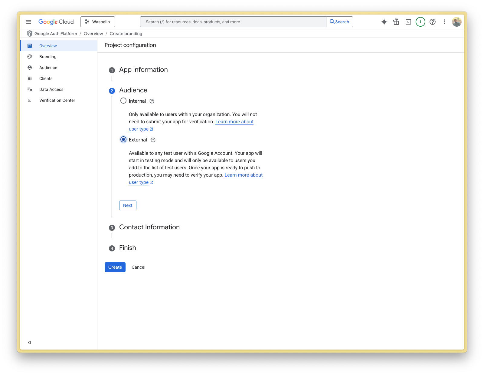 Google Console Screenshot 6
